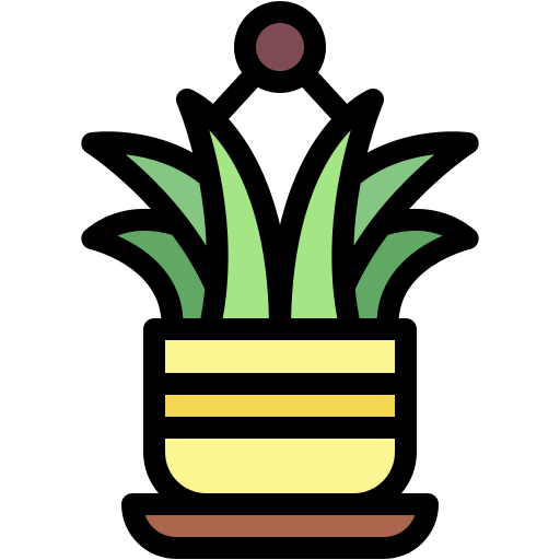 Spider plant Generic color lineal-color icon