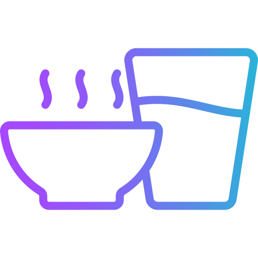 음식과 음료 Generic gradient outline icon