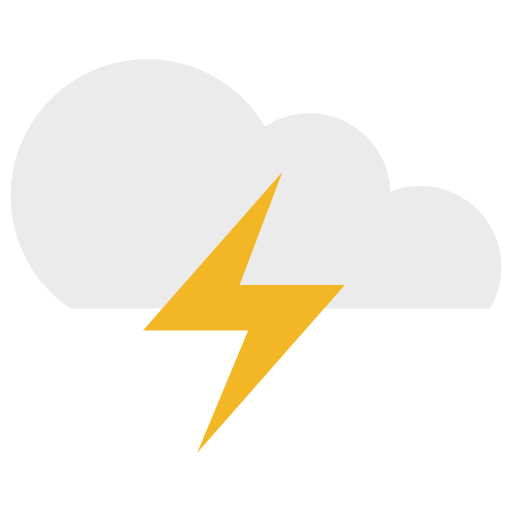 Thunderbolt Generic color fill icon