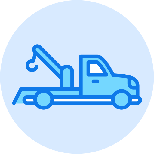 Tow truck Generic color lineal-color icon