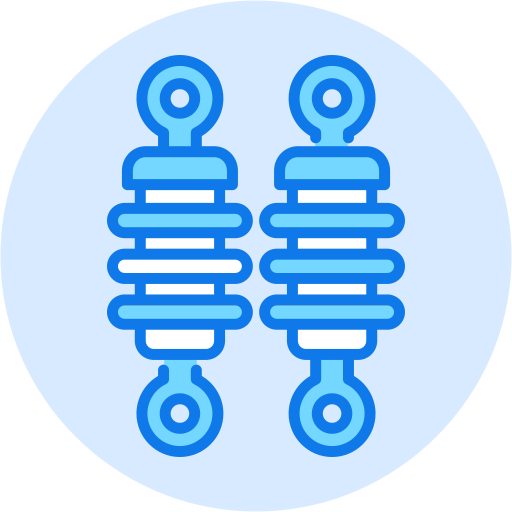 schokdemper Generic color lineal-color icoon