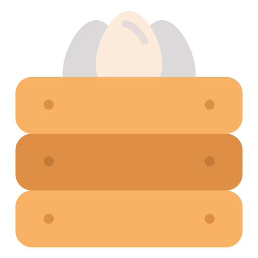 달걀 Generic color fill icon