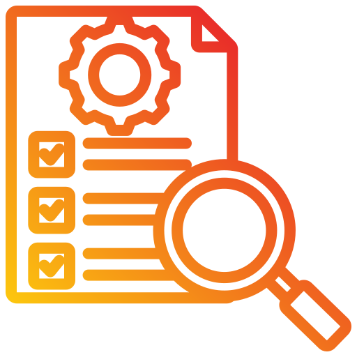 evaluatie Generic gradient outline icoon