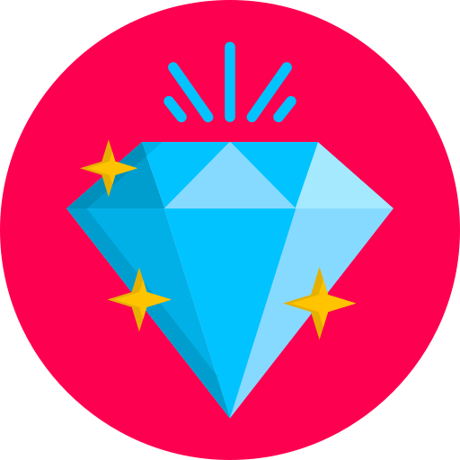ダイヤモンド Generic color fill icon