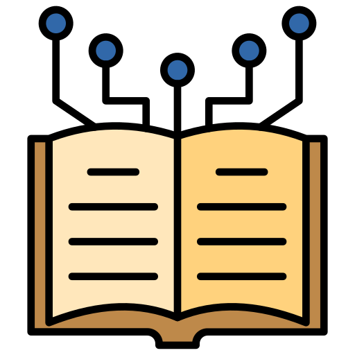 e-book Generic color lineal-color icon