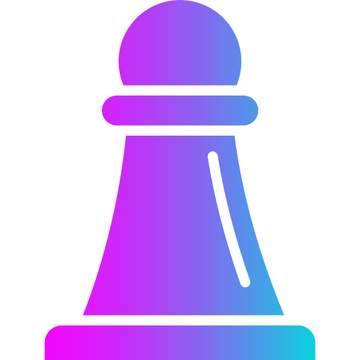 Pawn Generic gradient fill icon