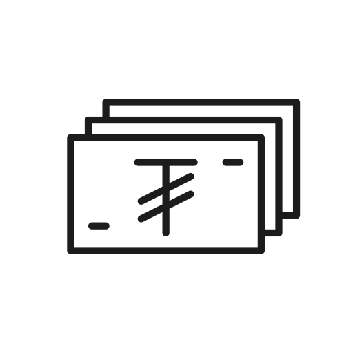 bankbiljetten Generic outline icoon