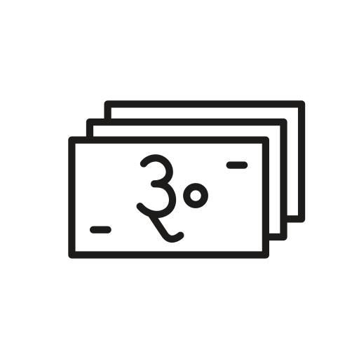 Banknotes Generic outline icon