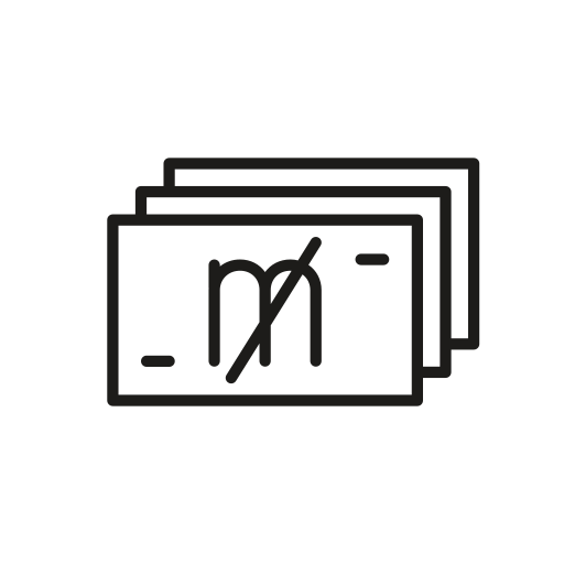 Banknotes Generic outline icon