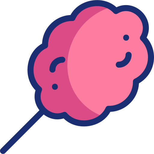 Cotton candy Basic Accent Lineal Color icon