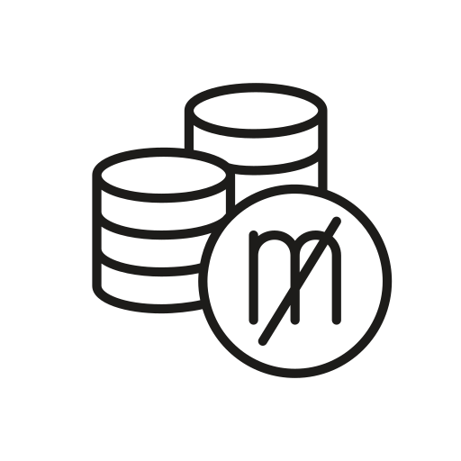 monedas Generic outline icono