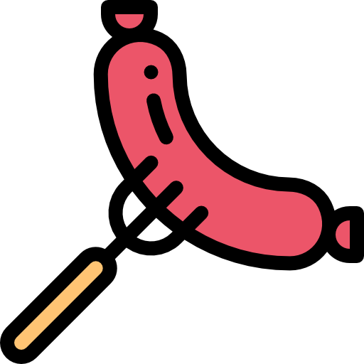 wurst Detailed Rounded Lineal color icon