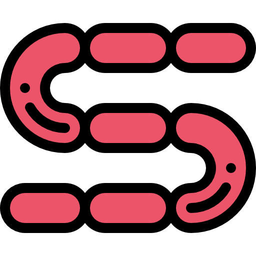 Sausages Detailed Rounded Lineal color icon