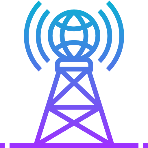 antenne Meticulous Gradient Icône