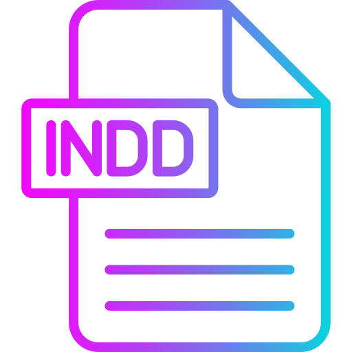 Indd Generic gradient outline icon