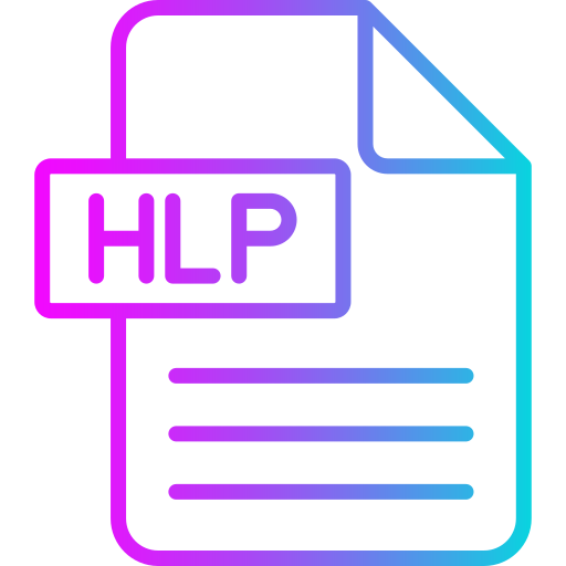 Hlp Generic gradient outline icon