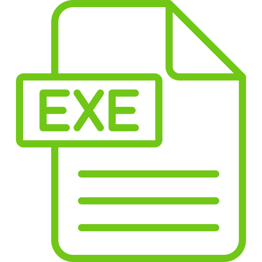 exe Generic color outline icono