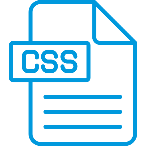 css Generic color outline icon