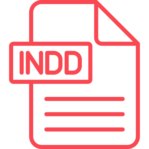 indd Generic color outline icon