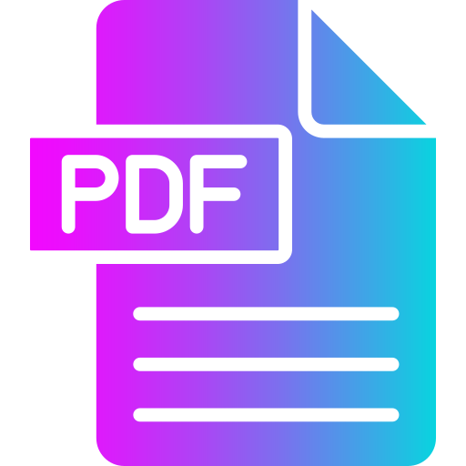 pdf Generic gradient fill icona