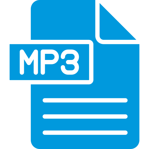 Mp3 Generic color fill icon