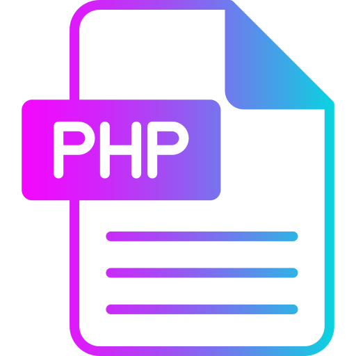 Php Generic gradient fill icon