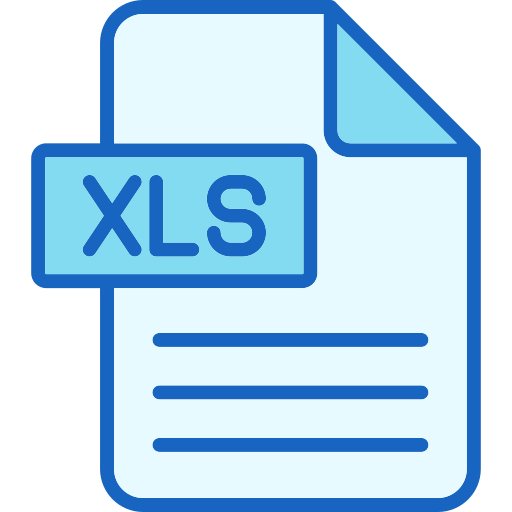 xls Generic color lineal-color icoon