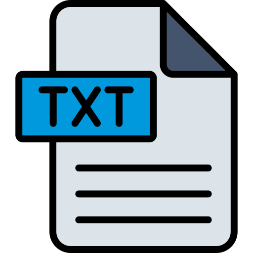 txt Generic color lineal-color icono