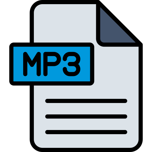 mp3 Generic color lineal-color icono