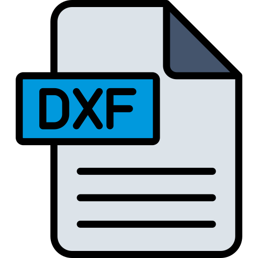 Dxf Generic color lineal-color icon