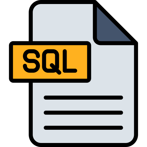 Sql Generic color lineal-color icon
