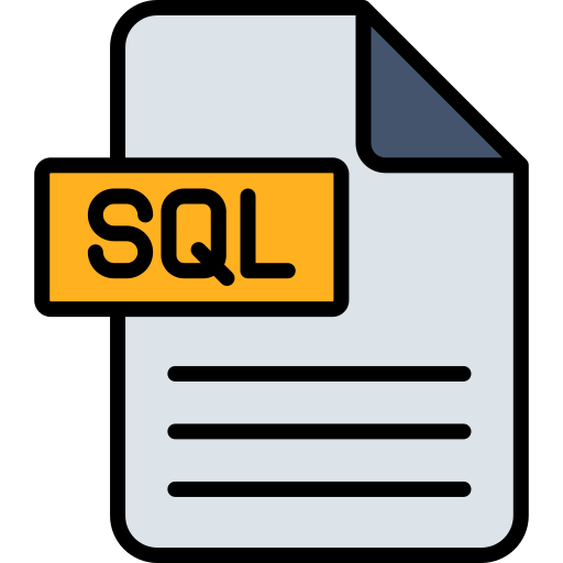 sql Generic color lineal-color icono