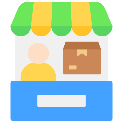 Seller Generic color fill icon