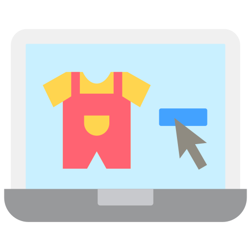 Baby clothes Generic color fill icon