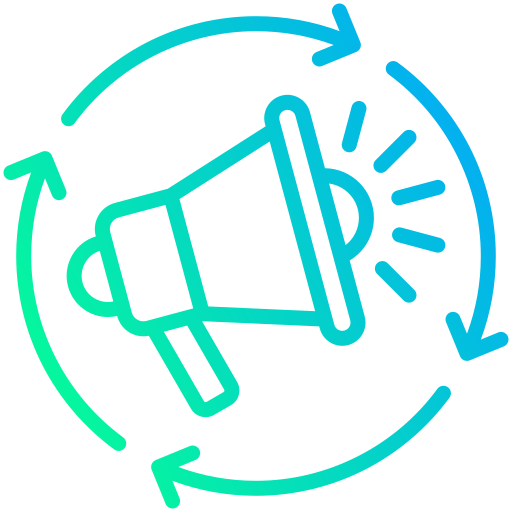 Process Generic gradient outline icon