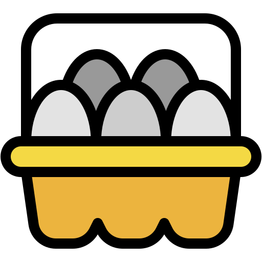 Egg carton Generic color lineal-color icon