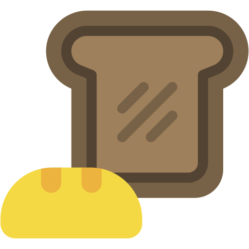 パン Generic color fill icon