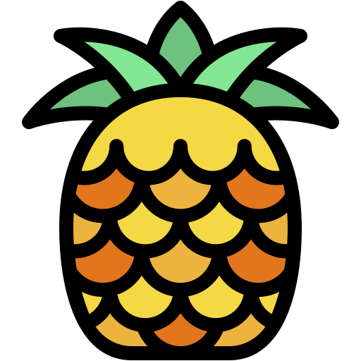 ananas Generic color lineal-color icon