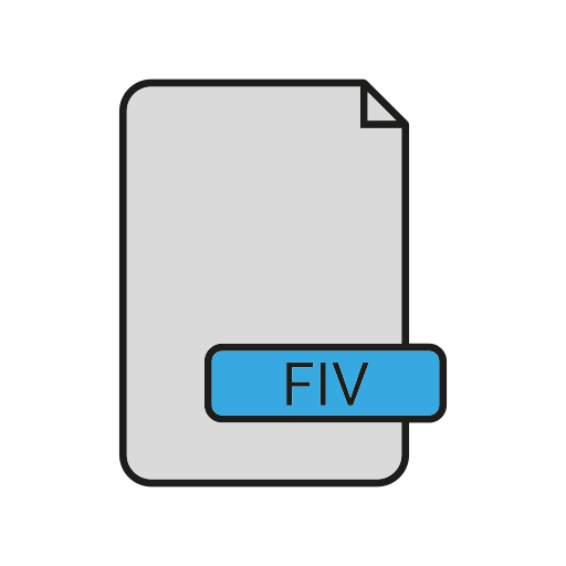 fiv-datei Generic color lineal-color icon