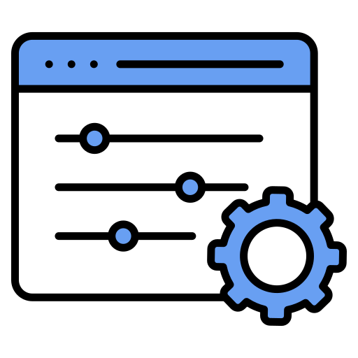 ajustamiento Generic color lineal-color icono