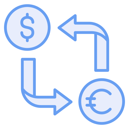 Exchange rate Generic color lineal-color icon