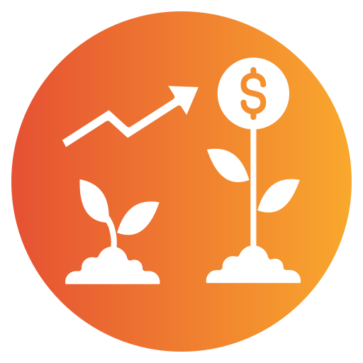 Money plant Generic gradient fill icon
