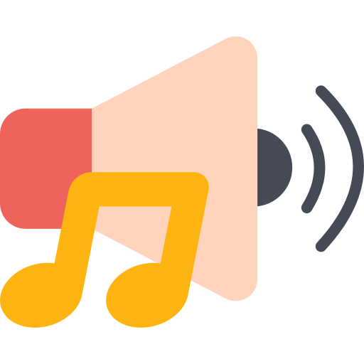 Audio system Generic color fill icon