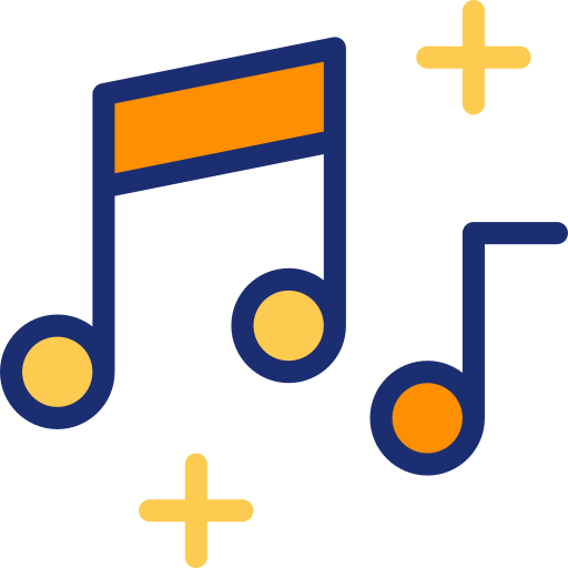 musik Basic Accent Lineal Color icon