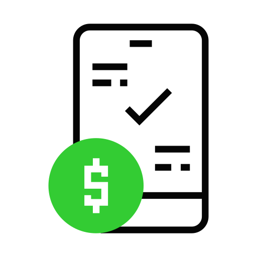 paiement mobile Generic color lineal-color Icône