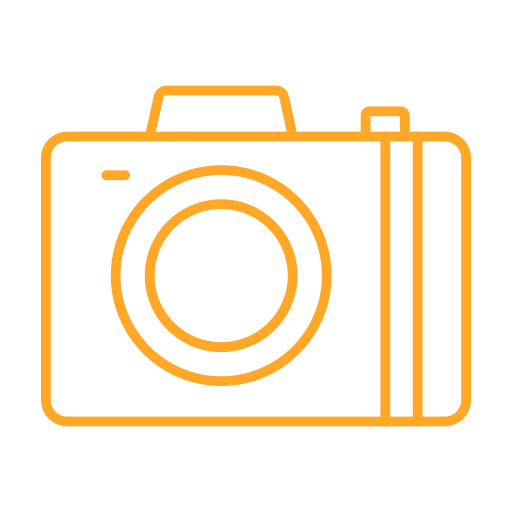 Photo camera Generic color outline icon