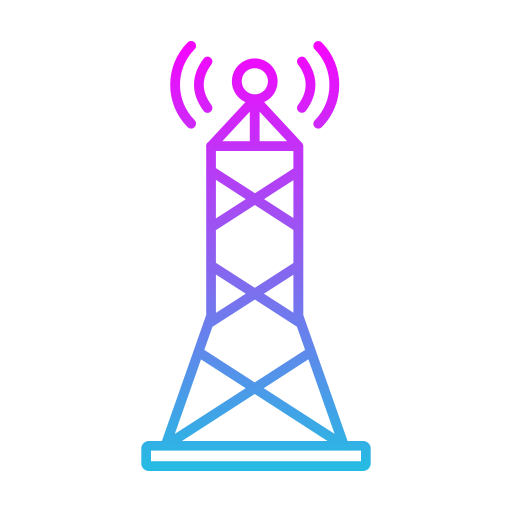 torre de señal Generic gradient outline icono