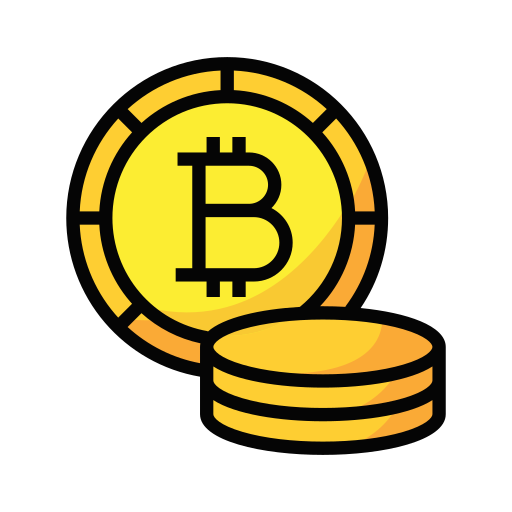 bitcoin Generic color lineal-color icoon