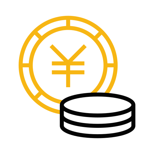 Yen coin Generic color outline icon