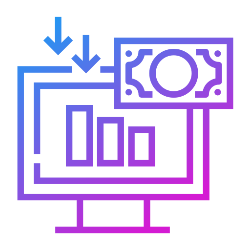 Losses Generic gradient outline icon